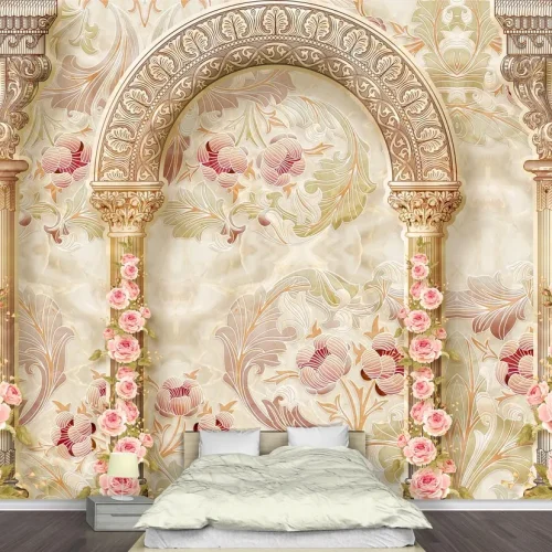 Yatak Başı 3D Duvar Kağıdı