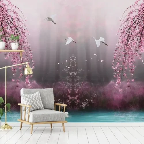 Egzotik Ağaclar Duvar Kağıdı