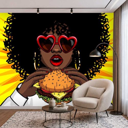 Pop Art Duvar Kağıdı - İddialı ve Modern Tasarım